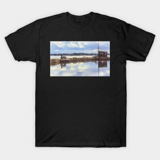 The Harbour Wall At Emsworth T-Shirt